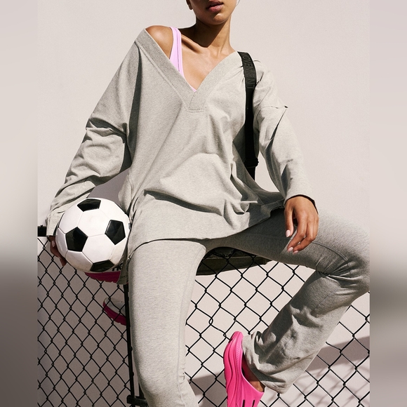 Free People Pants - FREE PEOPLE Hot Shot Reversible Long Sleeve Set NWT - SMALL